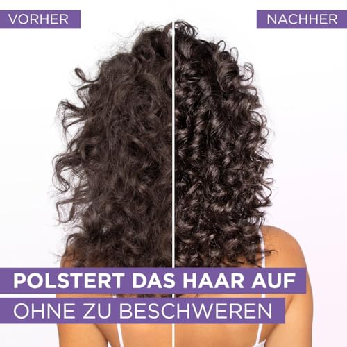 L'Oréal Paris Elvital Hydra Hyaluronic feuchtigkeitsspendende Haarmaske für glänzendes Haar, Hyaluron Intensivkur für einen Feuchtigkeitsboost, bis zu 72h langanhaltende Feuchtigkeit und Pflege, 300ml