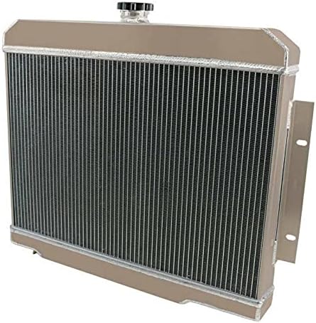 Miniatura 4 de ECMRAD Repuesto de radiador de carreras de 4 filas para Jeep CJ CJ5 CJ6 CJ7 1972-86, Scrambler 1981-1985 3.8l 4.2l 5.0l