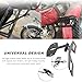 Wevdn 1 PCS Motorcycle License Plate Bracket, Adjustable Motorbike Fold License Plate Tail Light Mount Holder, Universal License Plate Holder for Scooter ATV Dirt Bike, Car Accessories