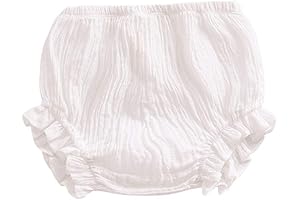 Newborn Toddler Baby Girls Boy Kids Cotton Linen Bloomer Basic Diaper Cover
