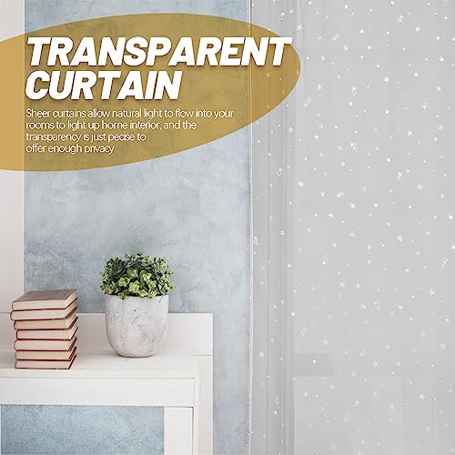 Homoyoyo Star Tulle Curtains - Image 3