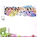 Kibi Adesivi Da Parete Principesse Disney Stickers Muro Principesse Disney Sfondo Muro, Adesivi Murali Principesse Rimovibili, Adesivi Muro Camera Da Letto Bambini Principesse