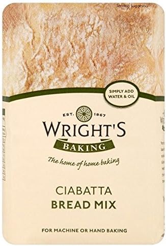 Wrights Baking Ciabatta Bread Mix 500 g (Pack of 10)