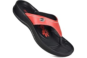 Aerosoft Sandals for Women - Arch Support and Comfort