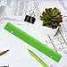 TOYANDONA Braille Measuring Ruler Blind Braille Measuring Tool Blind Learning Supply for Blind Green