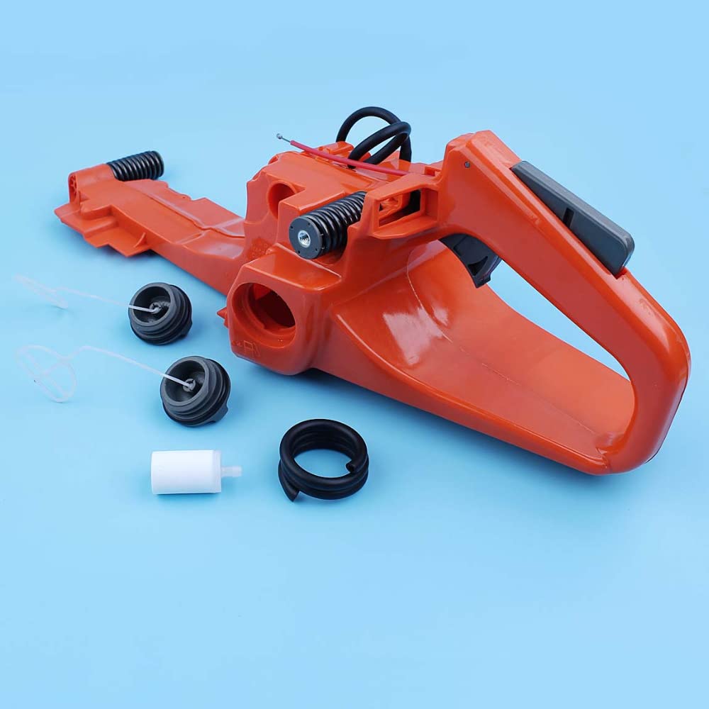 Kit de línea de filtro de tapa de montaje de manija trasera de tanque de combustible de Gas for repuestos de motosierra hus-qva-rna 362 365 371 372 372XP