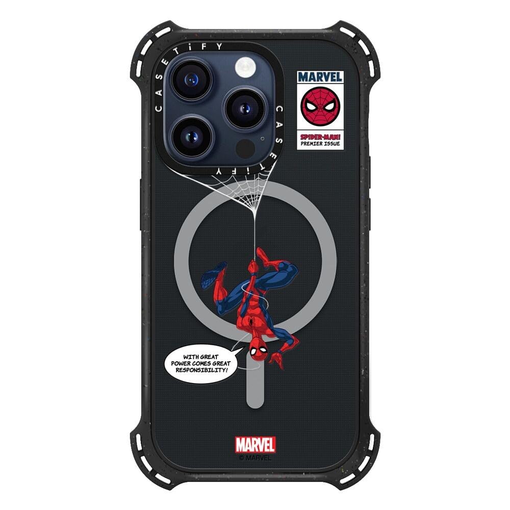 iPhoneアクセサリー CASSETiFY Spider-Man Case iPhone15ProMax Amazon.com: CASETiFY for iPhone 15 Pro Case - Bounce Compatible