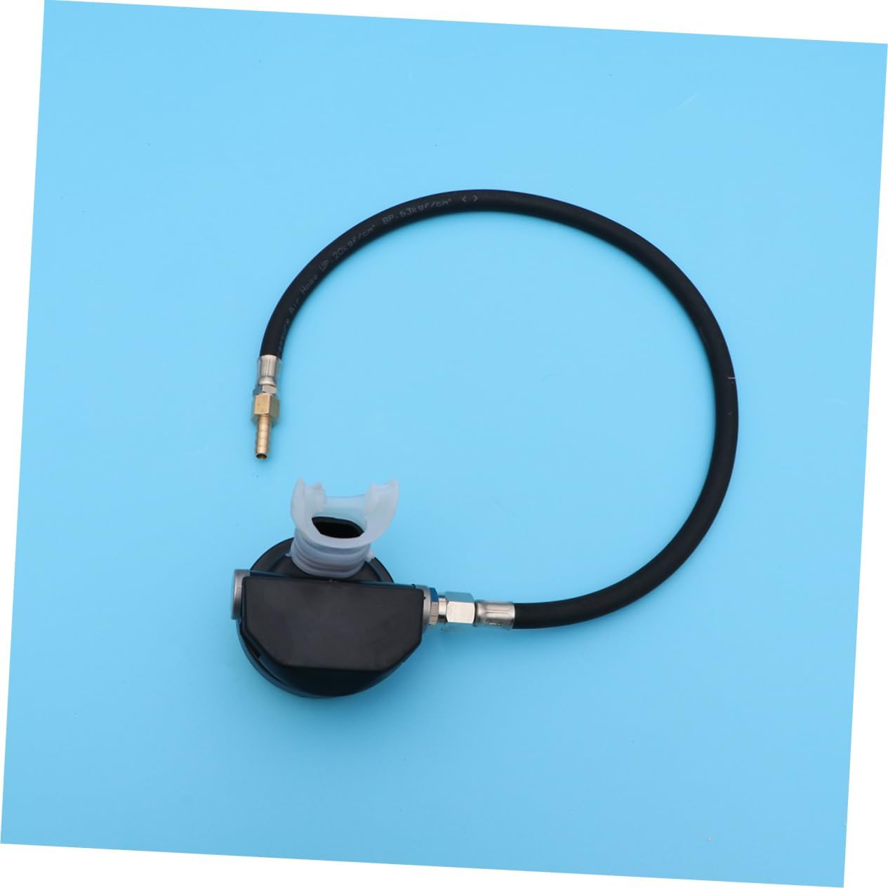 VICASKY 1pc Silicone Diving Breathing Apparatus Lightweight Secondary Regulator for Recreational Diving Enthusiasts Durable Odorless Design Yellow for Beginners and Professionals