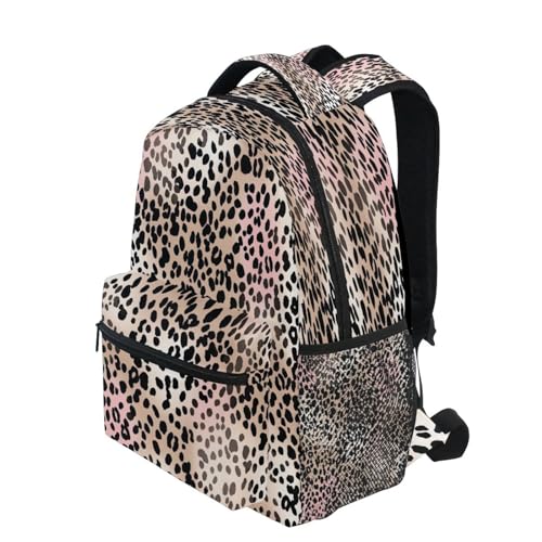 Sac à dos léopard imperméable léger et robuste avec poche ordinateur - 3