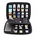 eoocvt USB Flash Drive Case, Universial Portable Big Capacity Waterproof Shockproof Electronic Accessories Organizer Holder Hard Drive Case Bag - Big Black
