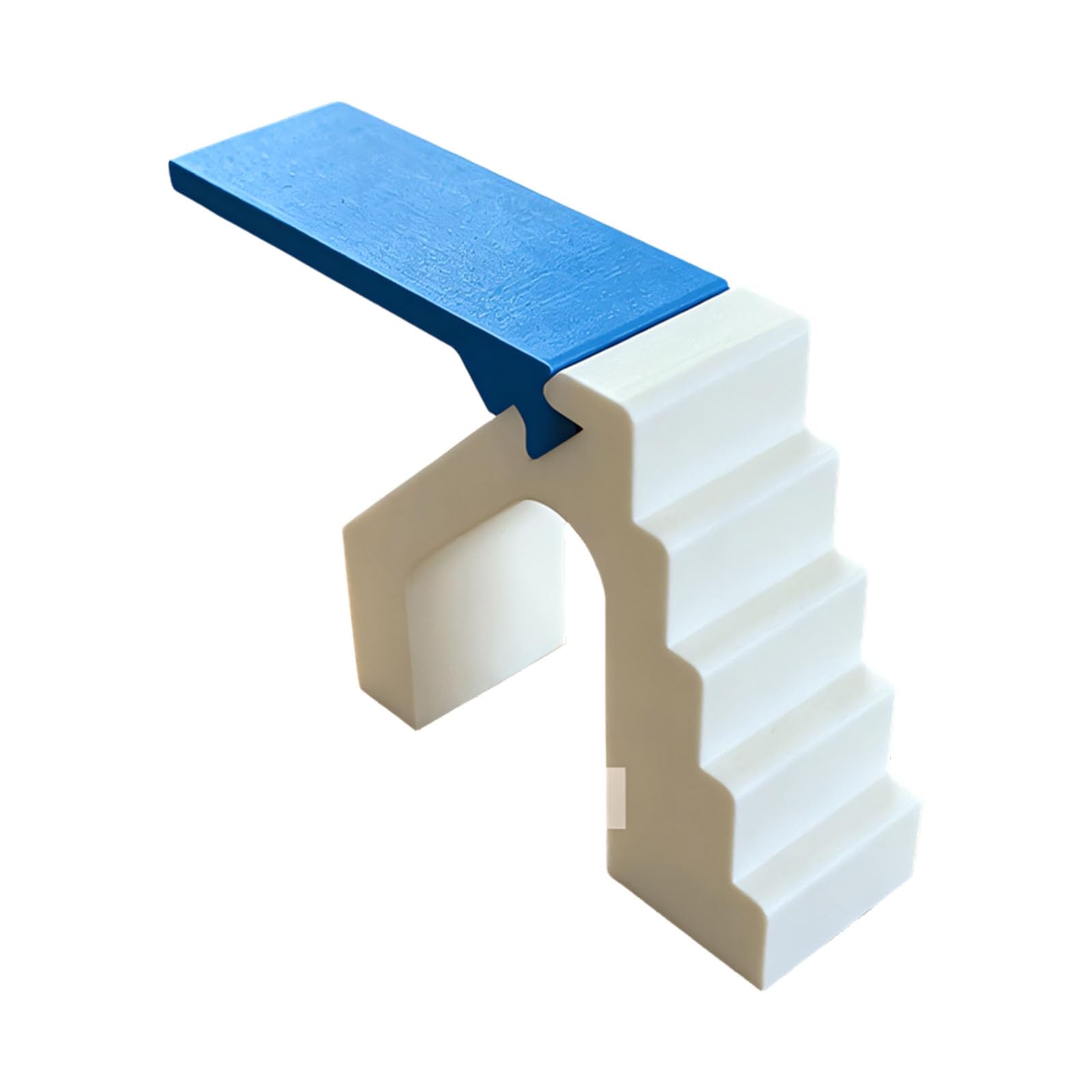 Ljmyy Miniature Swimming Pool Diving Board With Stair Model Figurine For Doll House Accessories Scene Arrangement