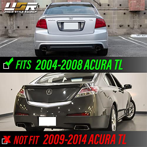 USR DEPO JDM Tail Lights | 2004–2008 Acura TL Black Housing Smoke Lens - Image 4