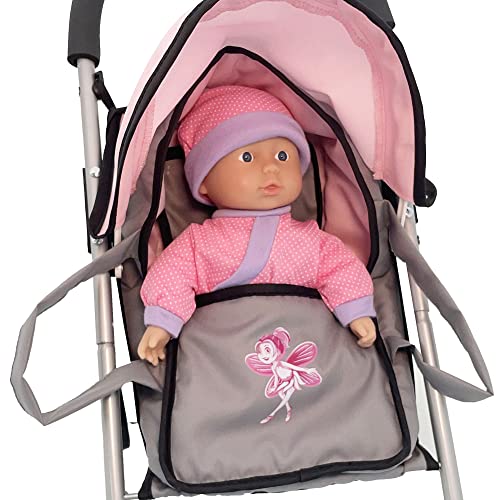 Dimian Bambolina: Set Muñeca y Cochecito 29cm miniatura 6