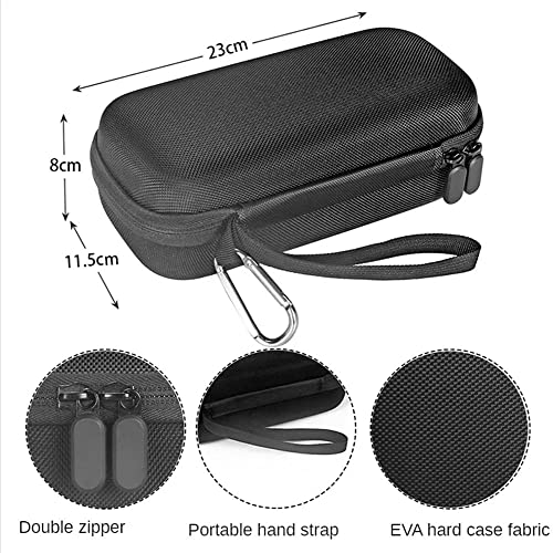 Image of Hard Case for Fluke Multimeter,EVA Hard Shell Protective Storage Bag Carrying Case for Fluke F175C F177C F179C Multimeter (Black)