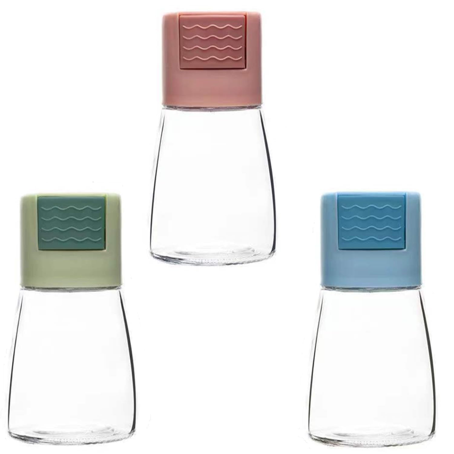 See full amazon price history chart for DIVOX Salt and Pepper Shakers Push Type Air-Tight Glass Seasoning Condiment Bottle Each Press 0.5g Intake of Salt Moisture-Proof Sugar Dispenser Clear Spice Shaker with Button (Multicolor, 3) DIVOX Salt and Pepper Shakers Push Type Air-Tight Glass Seasoning Condiment Bottle Each Press 0.5g Intake of Salt Moisture-Proof Sugar Dispenser Clear Spice Shaker with Button (Multicolor, 3) (B0D4JRCMQ5) Amazon Price History, Amazon Price Tracker
