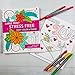 Large Print Easy Color & Frame - Stress Free: Adult Coloring Book with 31 Designs | Flowers, Mandalas & Nature | Perforated Pages, Spiral Bound | Gift for All Ages, Seniors & Beginners