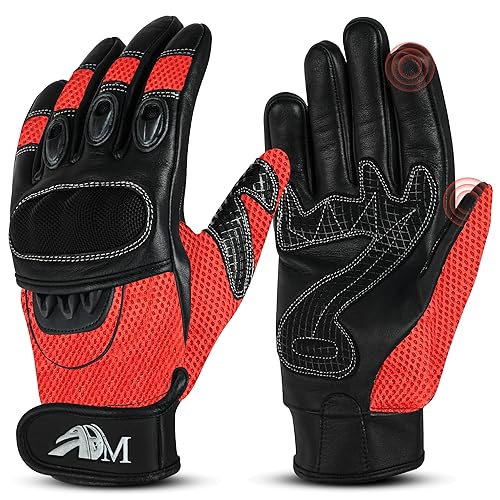 Gants moto homologués CE et antidérapants mi-saison pour motard