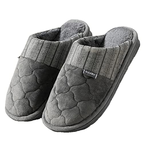 Pantoufles hiver homme chaudes pour se détendre à la maison