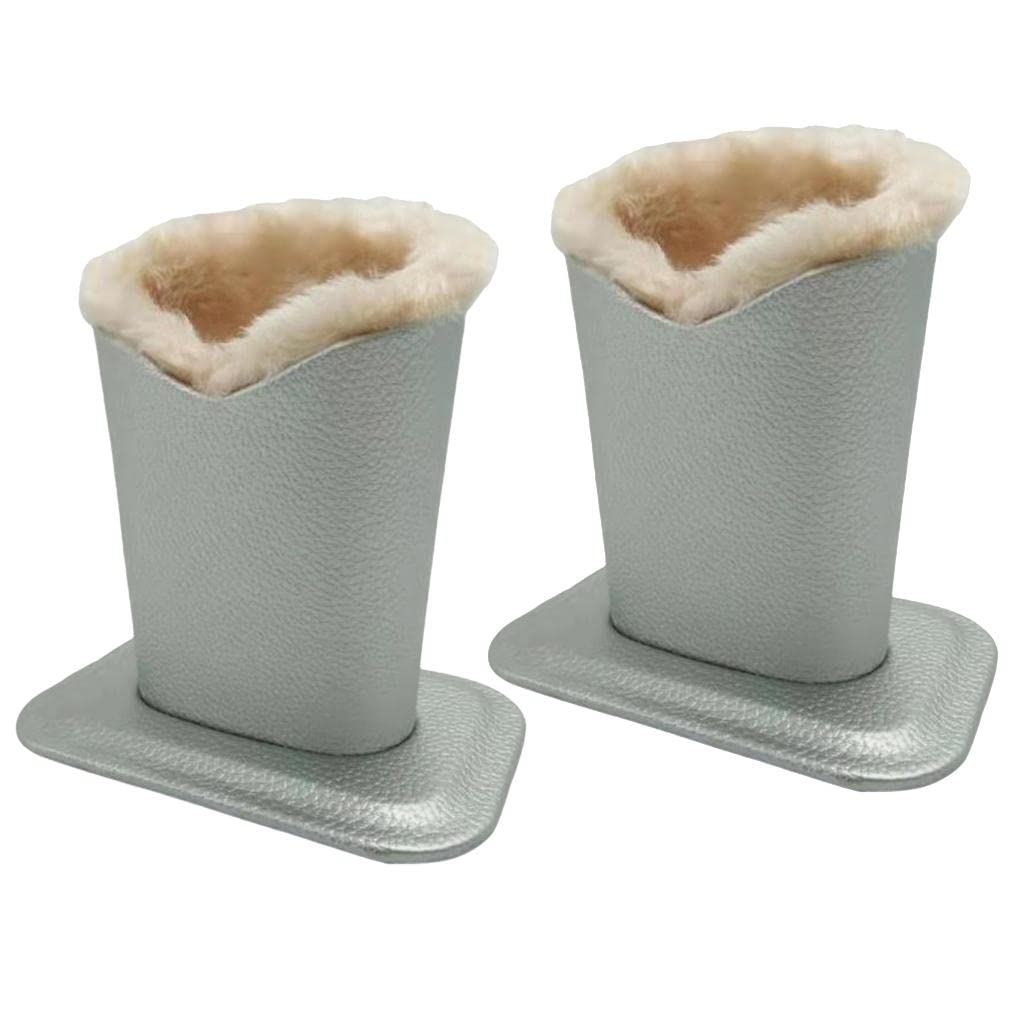 ECOMISTIQ® Anti-scratch Plush Eyeglasses Holder Stand Protective Glasses Case Silver | Eyeglass Cases| Vision Care |Health & Beauty-image-10