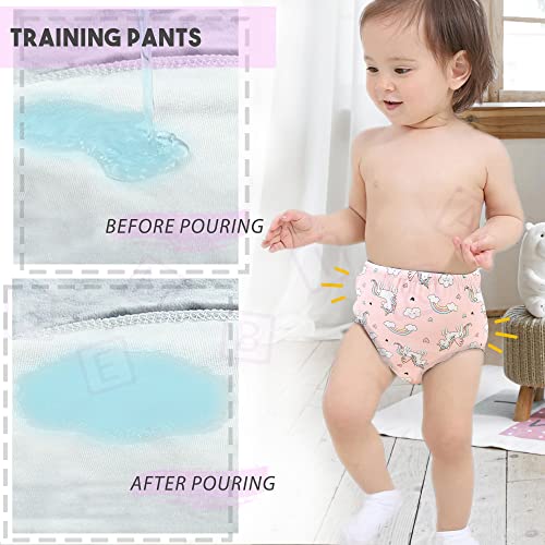 Image of Bembika Baby Training Pant Soft Cotton Reusable Potty Training Pants For Kids Leak-Resistant, Padded Underwear For Babies To Support Diaper Free Transition (L Size For 18-24 Months Pack Of 3)