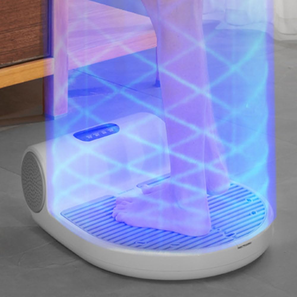 WSGDSG Full Body Dryer After Shower for Bathroom, Waterproof Standing Body Care Dryer, Feet Touch Panel Drying Machine, Negative Ions Body Blow Dryer