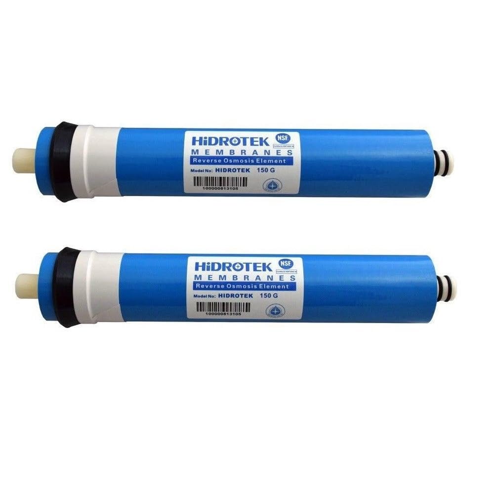 Filtri depuratore acqua Kit 4 filtri e 2 membrane osmosi inversa 150 Galloni domestico | Acqua potabile dal rubinetto di casa
