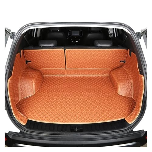 Alfombrilla Maletero Coche para BMW Serie 4 para Gran para Coupe 2014-2019 Alfombra Trasera Forro De Carga Alfombrilla para Maletero Estera De Maletero De Coche Tapetes Maletero(Brown)