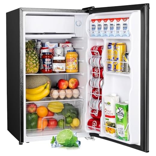 Upstreman 3.2 Cu.Ft Mini Fridge
