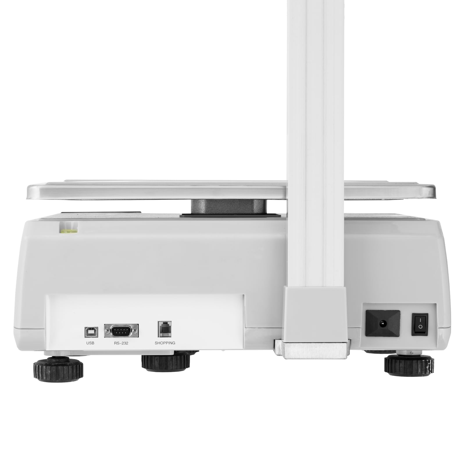 Steinberg Systems SBS-EBS-101 Selezionatrice ponderale 30 kg / 15 g Calcolo del prezzo e stampante di etichette Display LC Bilancia da banco con stampante etichette