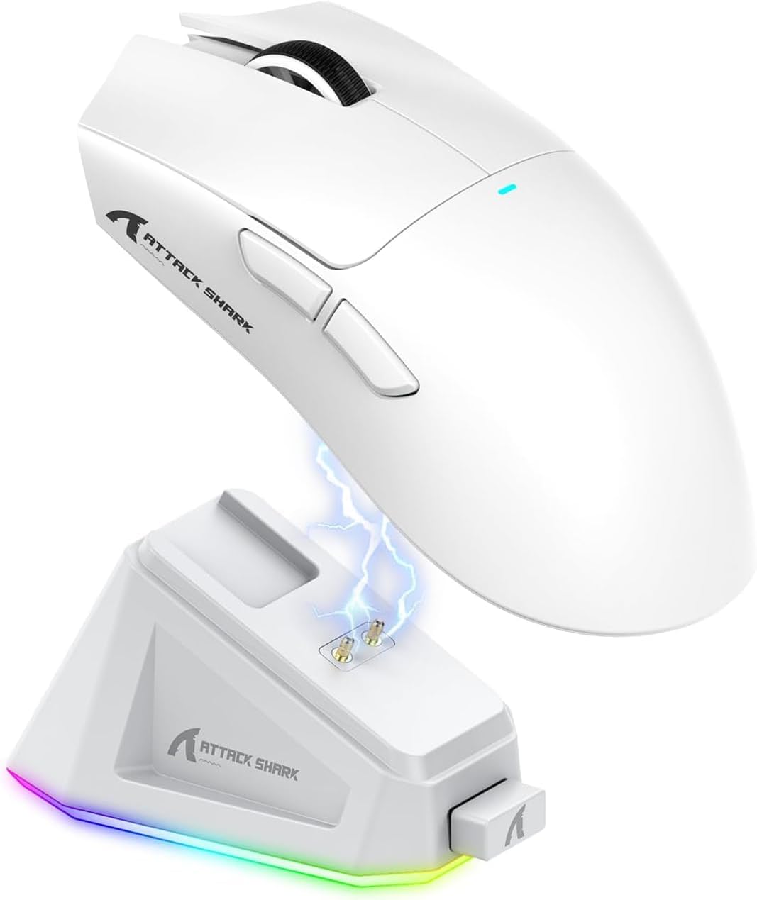 Mouse Gamer ATTACK SHARK X11 com Dock Magnético - 22000 DPI