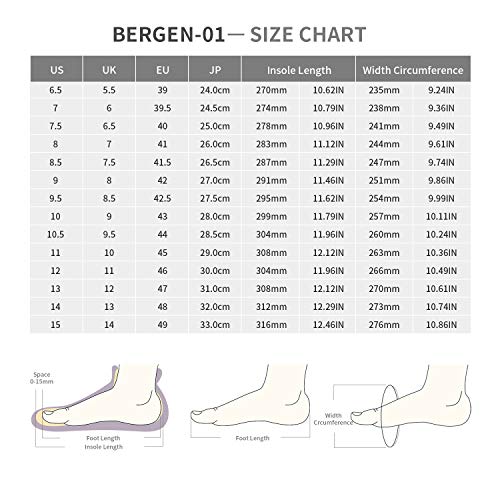 Bruno Marc LYSB01FYG8AZ6-MNFSHSHOE Men'S Dress Ankle Motorcycle Boots Wingtip Leather Lined Derby Oxfords Bergen-01 Black Size 11 M Us thumb #6