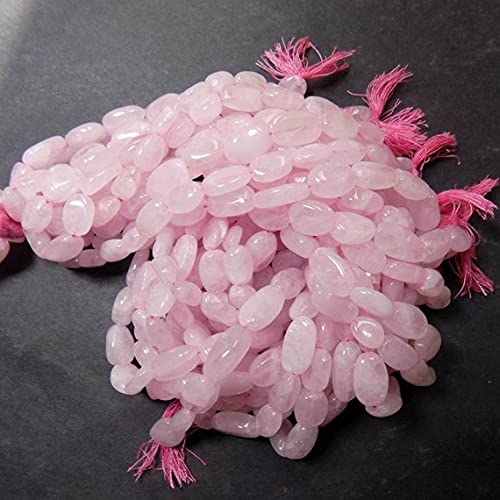 Quartz Rose perles d'amour et de tendresse pour parure talisman unique