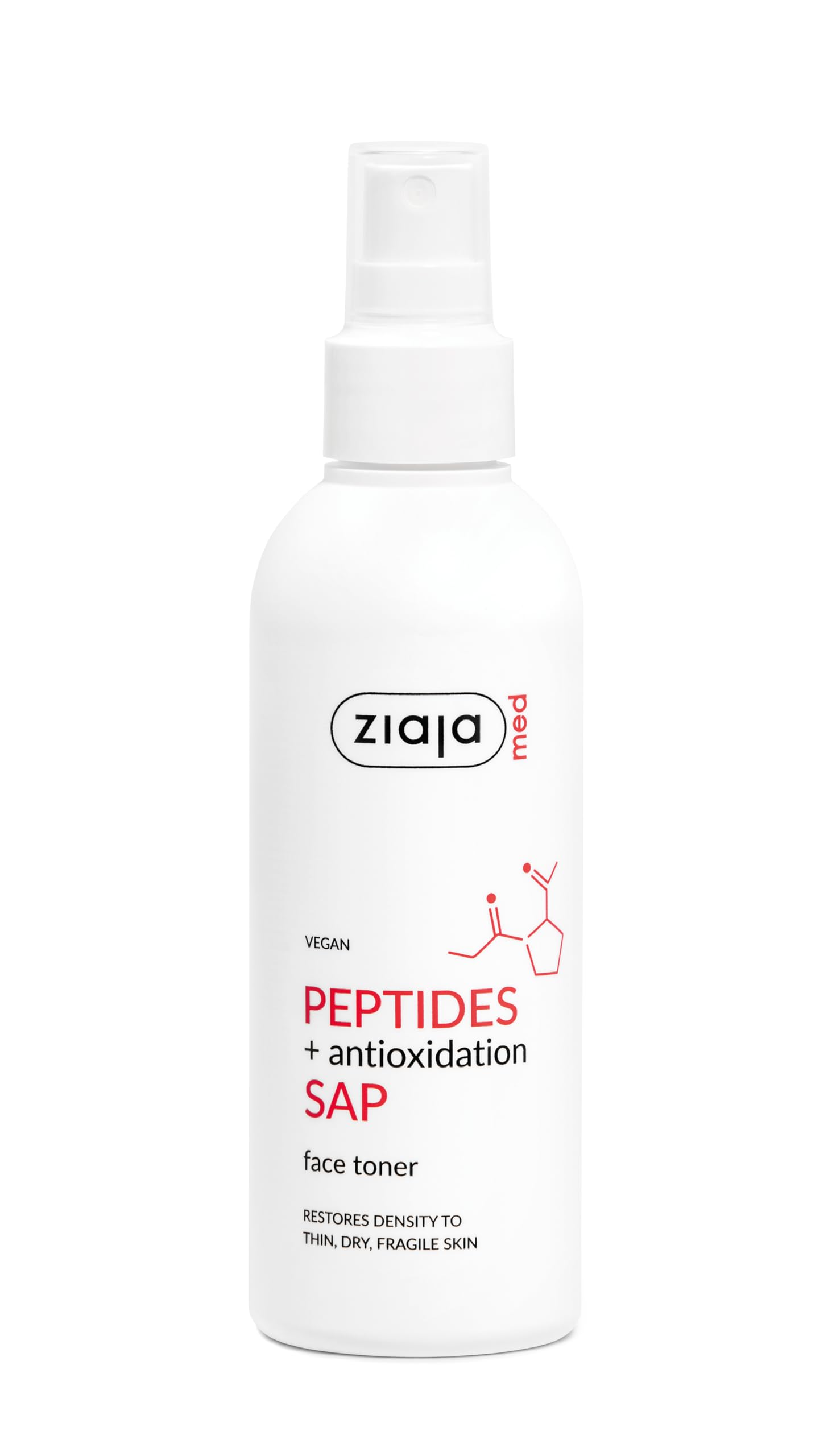 Ziaja Med Peptides Facial Toner with Antioxidant SAP 200ml