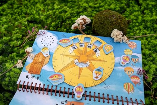 Meadow Adventure Book juego de mesa expansión acuarela miniatura 4