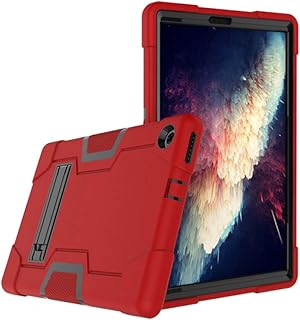 Cherrry for Lenovo Tab M10 Plus 10.3 Inch Case,Hybrid Full-Body Shockproof Defender Rugged Protective Case with Stand for Lenovo Tab M10 Plus(2020 2nd Gen)(TB-X606F/X606X)10.3 Inch(Black/Blue)