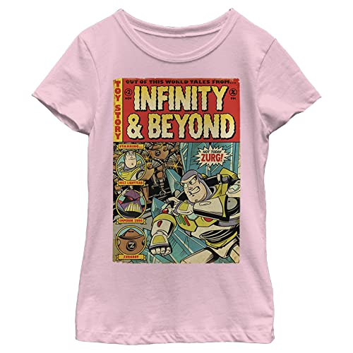 Image of Girl's Toy Story Buzz Lightyear Comic Cover T-Shirt