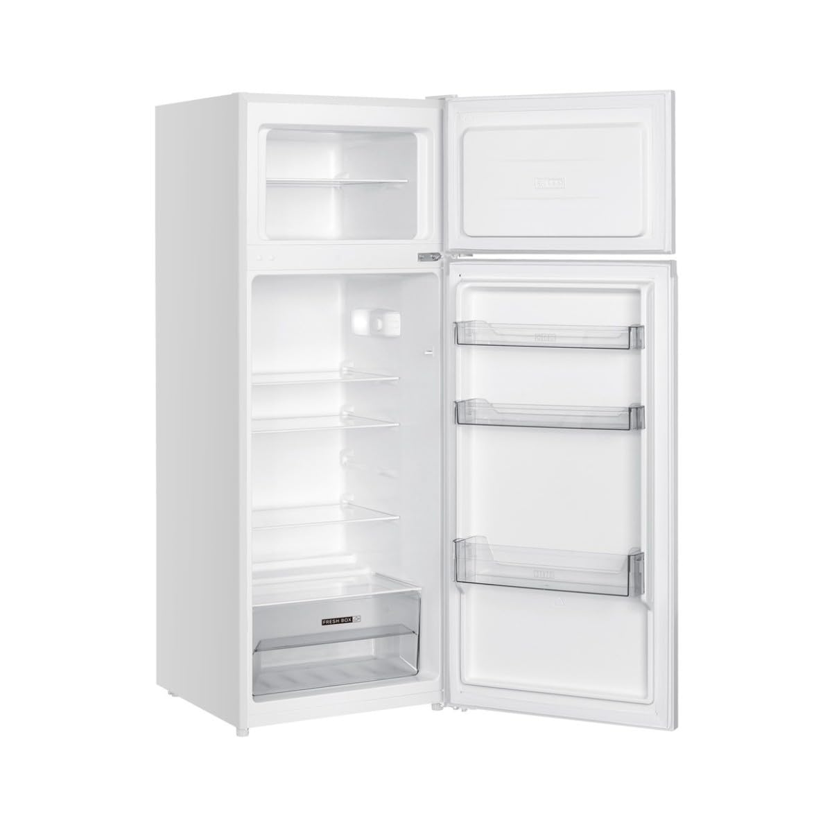 Whirlpool W55T0412W - Refrigerador combinado (206L, color blanco