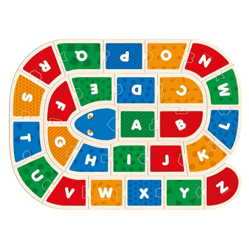 Montando o Alfabeto - Quebra-Cabeça - 27 Peças - Toyster Brinquedos