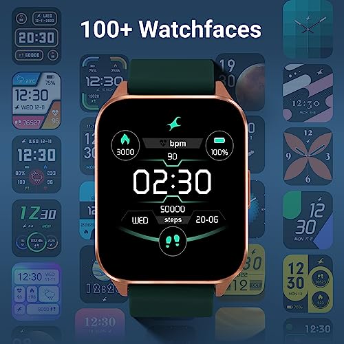 Image of Fastrack Reflex Beat+ 1.69 inch UltraVU Display|500 Nits Brightness|60 Sports Modes|24 * 7 Heart Rate Monitor|SpO2 Monitor|Sleep Tracker|IP68 Water Resistant|Music & Camera Control