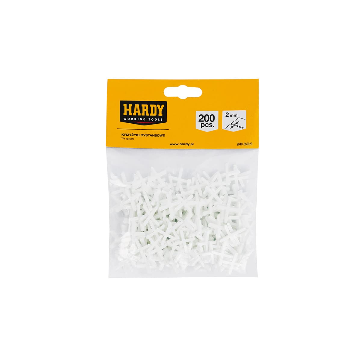 200 Entretoises Murales En Plastique Type Y – Pour Carrelage 1,5 Mm, Blanc