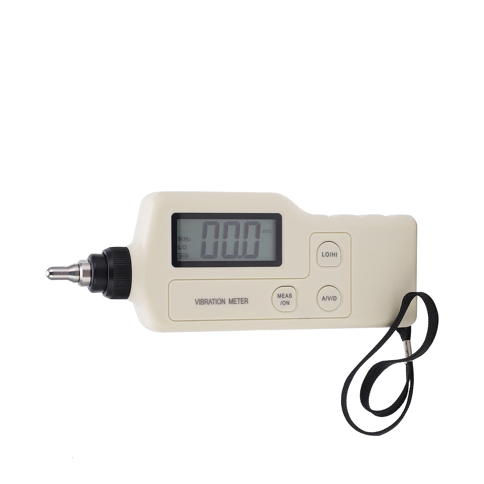 Srliya Misuratore di Vibrazioni LCD Portatile Leggero da 63 A per Rilevamento e Test di Guasti Meccanici