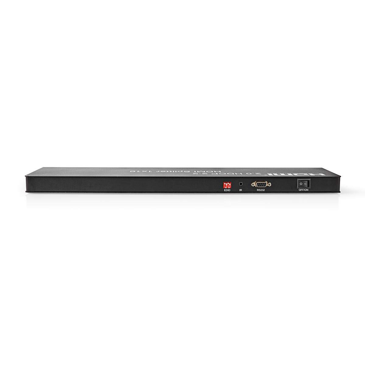 Nedis Divisor HDMI, 16 Puertos Ultra HD, 4K2K a 60Hz, 3D, soporta HDCP 2.2, amplifica la señal de Video Digital, Conecta 1 Dispositivo a 16 Pantallas Ultra HD