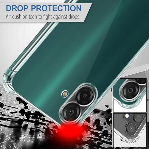 Image of CEDO Samsung Galaxy M07 (4G) / M17e (5G) / F07 (4G) Bumper Case | Soft Jel Flexible Thin Full Protection Shock Proof Clear TPU Back Case Cover for Samsung M07 (4G) / M17e (5G) / F07 (4G) (Transparent)