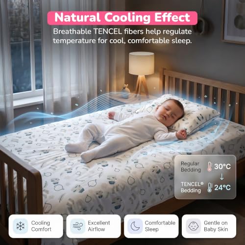 Image of BAYBEE Baby Blanket for Newborns with Pillow, Patented Cooling Technology, Ultra-Soft & Breathable Comforter for Infants, Baby Gift for Girls & Boys (Dream Home)