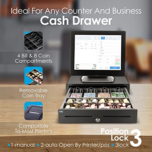 POS VALLEY - Cassetto in Ferro Cassa Portasoldi