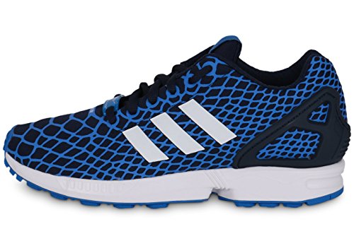 ADIDAS ZX FLUX TECHFIT - garçon B25659 bleu roi noir 382/3