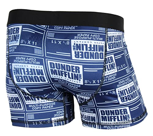 Bioworld The Office Men's Dunder Mifflin Paper Inc. Company Boxer Briefs Underwear2
