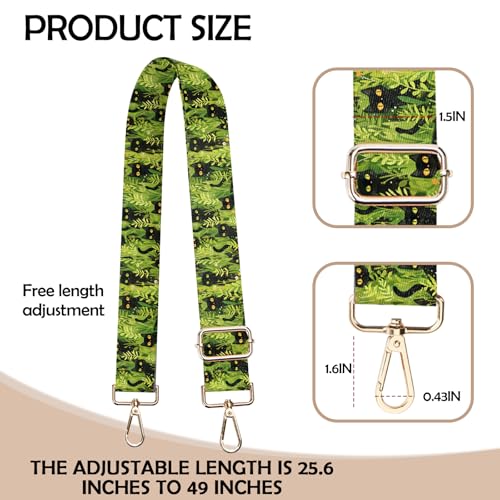 Image of Purse Strap Crossbody Shoulder Straps Adjustable Replacement 1.5 inch Wide for Women Girls Bag Cute Aesthetic