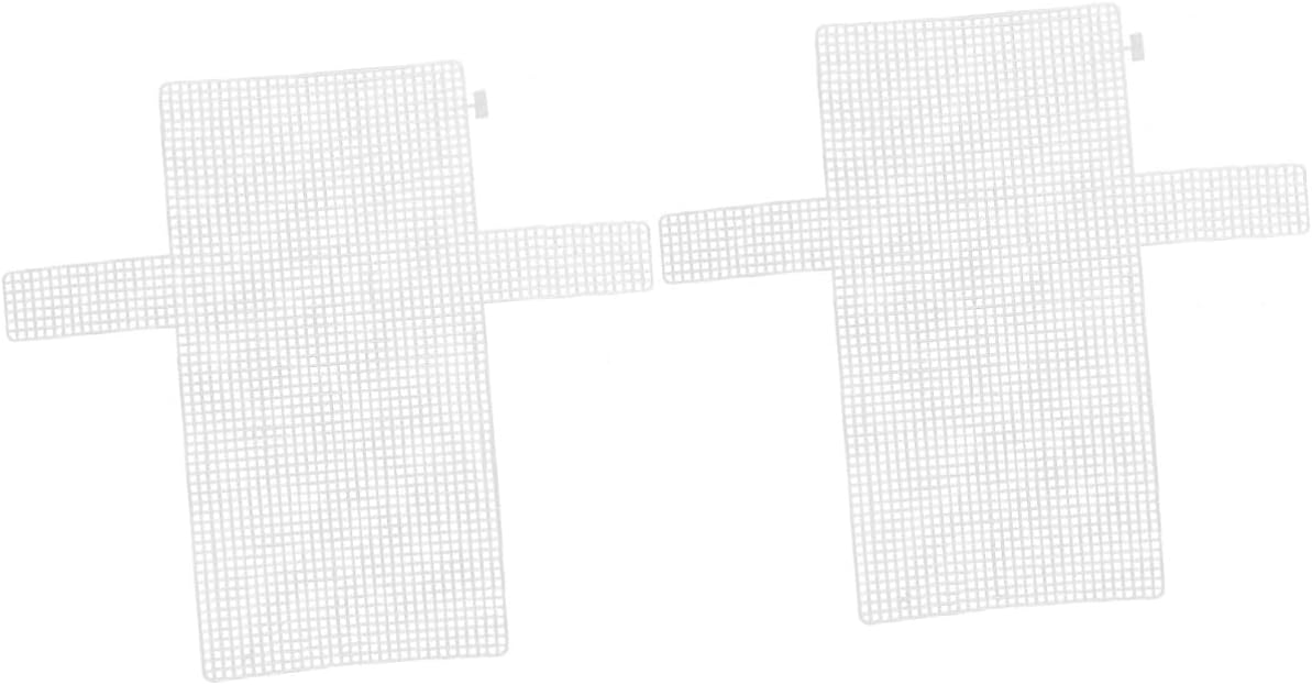 COOPHYA 2pcs Sewing Plastic Canvas Set Mesh for Crafts for Crochet Bags and Creative Projects Multi-Functional Plastic Woven for Boys and Girls and Adults