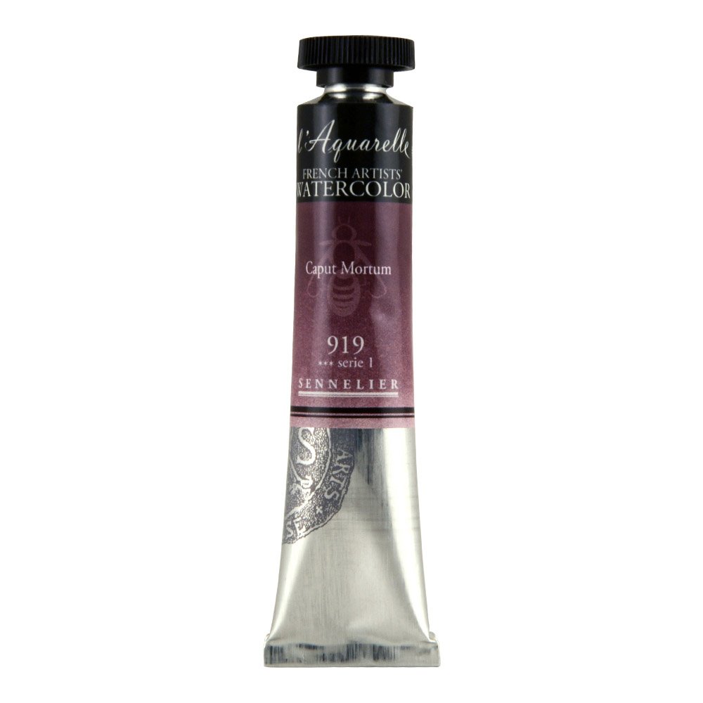 Sennelier Watercolour 21Ml Tube S1 - Caput Mortum (919)